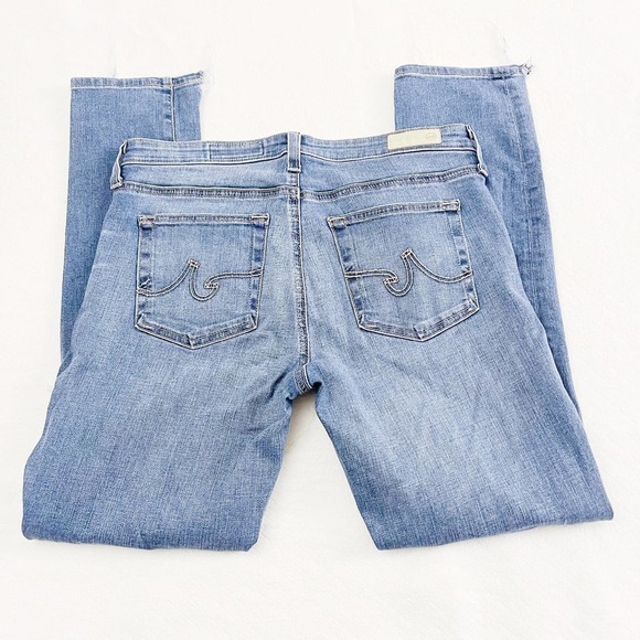 AG Adriano Goldschmied The Prima Ankle Cigarette Ankle Denim SZ29R - Picture 2 of 8